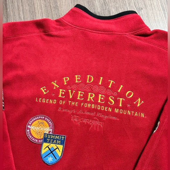 Vintage Walt Disney World Fleece Zip Up Jacket - Picture 10 of 12